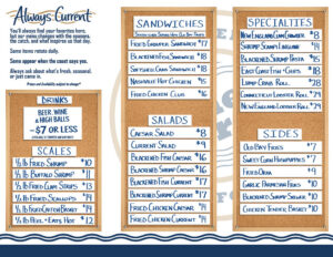 Today's Menu - The Current